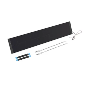 12.6V/16.4V 5.9W Solar Panel for Motorized Blinds & Shades - Dual Voltage Output with 2-Pin Connector, Dual DC Adapters (5.5x2.1mm & 3.5x1.35mm), Adhesive Tape & Screw Holes for Easy Installation 12.6V/16.4V 5.9W Solar Panel for Motorized Blinds & Shades - Dual Voltage Output with 2-Pin Connector, Dual DC Adapters (5.5x2.1mm & 3.5x1.35mm), Adhesive Tape & Screw Holes for Easy Installation