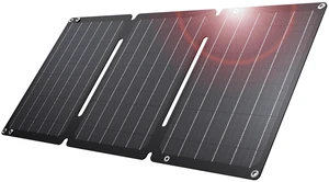 BigBlue 30W Portable Solar Panel with Fast-Charging USB-A/USB-C/DC Outputs | IP68 Waterproof, Folding and Lightweight, Camping/Backpacking Solar Panel Charger for iPhone, Samsung, LG, iPad, Power Bank BigBlue 30W Portable Solar Panel with Fast-Charging USB-A/USB-C/DC Outputs | IP68 Waterproof, Folding and Lightweight, Camping/Backpacking Solar Panel Charger for iPhone, Samsung, LG, iPad, Power Bank