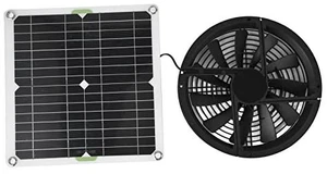 Diydeg Solar Powered Fan Kit, 100W 12V 10in Cooling Round Solar Panel Exhaust Fan with Fan Cover, 3000 RPM Outdoor Portable Mini Ventilator for Chicken Coops, Greenhouse Shed, Pet Diydeg Solar Powered Fan Kit, 100W 12V 10in Cooling Round Solar Panel Exhaust Fan with Fan Cover, 3000 RPM Outdoor Portable Mini Ventilator for Chicken Coops, Greenhouse Shed, Pet