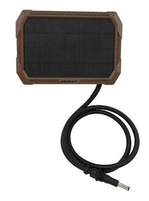 Muddy Solar Power Panel 5,000 Mah / 10ft. Insulated Metal Cable/USB Charging Port