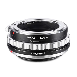 K&F Concept Lens Mount Adapter for Nikon (G Lens to Canon EOS R Camera Body K&F Concept Lens Mount Adapter for Nikon (G Lens to Canon EOS R Camera Body