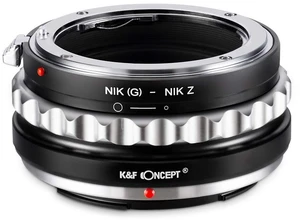 K&F Concept Lens Mount Adapter Compatible with G AF-S Mount Lens to Nikon Z6 Z7 Camera K&F Concept Lens Mount Adapter Compatible with G AF-S Mount Lens to Nikon Z6 Z7 Camera