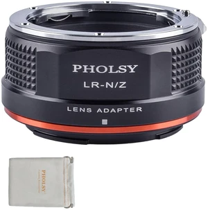 PHOLSY Lens Mount Adapter Manual Focus: Compatible with Leica R Lens to Nikon Z Camera Body PHOLSY Lens Mount Adapter Manual Focus: Compatible with Leica R Lens to Nikon Z Camera Body