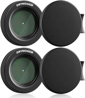 DRYNOAEIR Adjustable Iris for PVS14 Lens Reversing Adapter for PVS14 Night Vision, 30mm Scope Rings, Step Up Rings Compatible with Holosun IRIS, EF to RF Adapter, RF to EF Lens Adapter (2 Pack) DRYNOAEIR Adjustable Iris for PVS14 Lens Reversing Adapter for PVS14 Night Vision, 30mm Scope Rings, Step Up Rings Compatible with Holosun IRIS, EF to RF Adapter, RF to EF Lens Adapter (2 Pack)