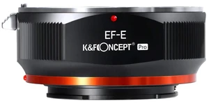 K&F CONCEPT EF EF-S Lens to NEX Adapter Plus, Manual Focus Lens Adapter with Matting Varnish Design Compatible with Sony Alpha E Mount Mirrorless Cameras K&F CONCEPT EF EF-S Lens to NEX Adapter Plus, Manual Focus Lens Adapter with Matting Varnish Design Compatible with Sony Alpha E Mount Mirrorless Cameras