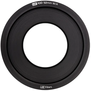 LEE 203380 Adapter Ring, 2.0 inches (52 mm), 3.9 inches (100 mm) Wide, for Filter Holder, WA Type (Compatible with Wide Angle Lenses) LEE 203380 Adapter Ring, 2.0 inches (52 mm), 3.9 inches (100 mm) Wide, for Filter Holder, WA Type (Compatible with Wide Angle Lenses)