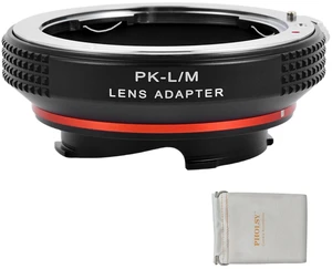 PHOLSY Lens Mount Adapter Compatible with Pentax K Lens and Leica M Camera | Manual Mount Converter Compatible with Pentax K to Leica M, PK to Leica M PHOLSY Lens Mount Adapter Compatible with Pentax K Lens and Leica M Camera | Manual Mount Converter Compatible with Pentax K to Leica M, PK to Leica M