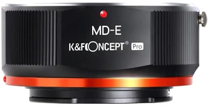K&F Concept MD to NEX Lens Mount Adapter for Minolta MD MC Mount Lens to NEX E Mount Mirrorless Cameras with Matting Varnish Design for Sony A6000 A6400 A7II A5100 A7 A7RIII K&F Concept MD to NEX Lens Mount Adapter for Minolta MD MC Mount Lens to NEX E Mount Mirrorless Cameras with Matting Varnish Design for Sony A6000 A6400 A7II A5100 A7 A7RIII