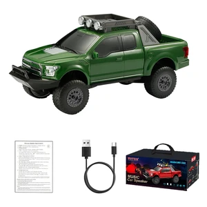 WSTER WS-589 Off-Road Pickup Truck Bluetooth Speaker (Green) | Off-Road Pickup Design, HD Sound & TWS Stereo, FM Radio & USB/TF Playback, LED Lights, Built-In Mic WSTER WS-589 Off-Road Pickup Truck Bluetooth Speaker (Green) | Off-Road Pickup Design, HD Sound & TWS Stereo, FM Radio & USB/TF Playback, LED Lights, Built-In Mic