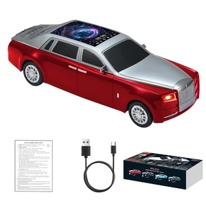 WSTER WS-610 Luxury Sedan Bluetooth Speaker with Starry Display (Red) | Luxury Sedan Design, Starry Display & LED Lights, TWS Stereo & FM Radio, USB/TF Playback, Built-In Mic WSTER WS-610 Luxury Sedan Bluetooth Speaker with Starry Display (Red) | Luxury Sedan Design, Starry Display & LED Lights, TWS Stereo & FM Radio, USB/TF Playback, Built-In Mic
