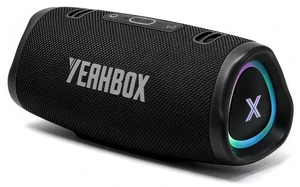 YEAHBOX Sonic Boom POP Bluetooth Speaker, 50W Rated, IPX6, Black | 715 g speaker body; dual drivers; approx. 10 h at 30% volume; Bluetooth 5.3, USB drive, TF card and AUX; dual-sided RGB. YEAHBOX Sonic Boom POP Bluetooth Speaker, 50W Rated, IPX6, Black | 715 g speaker body; dual drivers; approx. 10 h at 30% volume; Bluetooth 5.3, USB drive, TF card and AUX; dual-sided RGB.