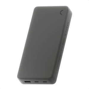 Clemm Portable Charger 20000mAh, Power Bank for iPhone, Samsung, iPad & Laptops, 3 Ports (USB-A + 2× USB-C), Quick Charge & Power Delivery, Up to 4 Phone Charges, TSA Approved, Graphite