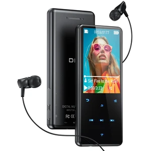 64GB MP3 Player with Bluetooth 5.3,with 2.4" screen, built-in speaker | Portable MP3 Player for Kids , Metallic Appearance, Touch Buttons, FM Radio, E-Book, Recording, Supports up to 128 GB 64GB MP3 Player with Bluetooth 5.3,with 2.4" screen, built-in speaker | Portable MP3 Player for Kids , Metallic Appearance, Touch Buttons, FM Radio, E-Book, Recording, Supports up to 128 GB