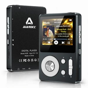 HiFi MP3 Player with Bluetooth 5.3, 64GB Lossless Digital Audio Player | Music Player with High-Resolution, WMA/FLAC/APE/WAV Format Support, Portable MP3 Players with Car Audio Cable, Headphone HiFi MP3 Player with Bluetooth 5.3, 64GB Lossless Digital Audio Player | Music Player with High-Resolution, WMA/FLAC/APE/WAV Format Support, Portable MP3 Players with Car Audio Cable, Headphone