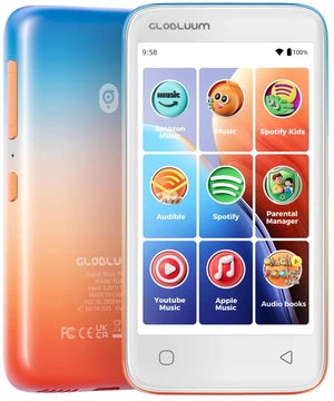 MP3 Player for Kids, Parental Controls, Audible, Spotify Compatible, 16GB | Kids Music Streaming, No Browser, Parent Approved Apps, 4" Touchscreen, Lightweight, WiFi and Bluetooth 5.0, Ocean Sunset MP3 Player for Kids, Parental Controls, Audible, Spotify Compatible, 16GB | Kids Music Streaming, No Browser, Parent Approved Apps, 4" Touchscreen, Lightweight, WiFi and Bluetooth 5.0, Ocean Sunset