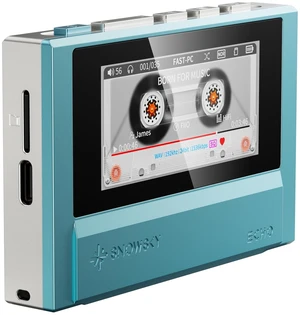 FiiO Echo 8G Hi-Res Digital Audio Player, Dual DAC Bluetooth Music Player, 4.4mm Balanced Output, Color Screen, Portable DAP (Sky Blue) FiiO Echo 8G Hi-Res Digital Audio Player, Dual DAC Bluetooth Music Player, 4.4mm Balanced Output, Color Screen, Portable DAP (Sky Blue)