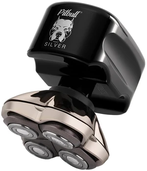 Skull Shaver Pitbull Silver PRO SX5 Head and Face Shaver, Cordless Razor | Head & Face Shaver, Cordless Electric, Wet & Dry Shaving with Multi-Directional Rotary Heads & Adapter Skull Shaver Pitbull Silver PRO SX5 Head and Face Shaver, Cordless Razor | Head & Face Shaver, Cordless Electric, Wet & Dry Shaving with Multi-Directional Rotary Heads & Adapter