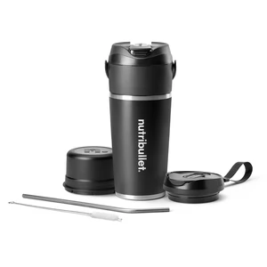nutribullet Flip Portable Blender with Insulated Cup, Cordless, Black, NBPB50350AK nutribullet Flip Portable Blender with Insulated Cup, Cordless, Black, NBPB50350AK