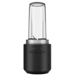 KitchenAid Go Cordless Personal Blender - battery sold separately, KSBR200 | Cordless, Create your Favorite Smoothie, BPA-Free Blending Jar, Travel lid, Battery Sold Separately, Black Matte KitchenAid Go Cordless Personal Blender - battery sold separately, KSBR200 | Cordless, Create your Favorite Smoothie, BPA-Free Blending Jar, Travel lid, Battery Sold Separately, Black Matte