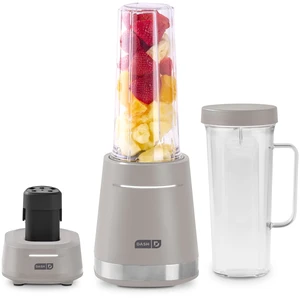 Dash Cordless Personal Blender, 17-oz Bottle, French Grey | Portable Blender for Protein Shakes, Smoothies, & Frozen Drinks, Single-Serve Travel Cup, Rechargeable Battery Dash Cordless Personal Blender, 17-oz Bottle, French Grey | Portable Blender for Protein Shakes, Smoothies, & Frozen Drinks, Single-Serve Travel Cup, Rechargeable Battery