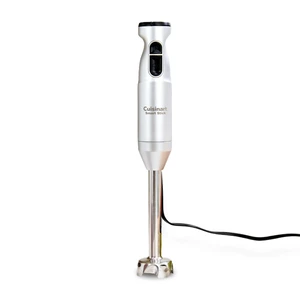 Cuisinart Smart Stick 2-Speed Hand Blender, Immersion Blender, CSB-175SVP1 | 8 in. reach for in-pot blending with a 300 W. quiet DC motor and one-touch slide control Cuisinart Smart Stick 2-Speed Hand Blender, Immersion Blender, CSB-175SVP1 | 8 in. reach for in-pot blending with a 300 W. quiet DC motor and one-touch slide control