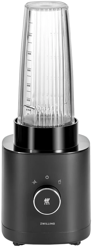 ZWILLING Enfinigy Personal Blender, Piranha Teeth Cross Blade for Ultimate Blending, Smoothies, Shakes and More, 20 fl oz Breakproof Travel Cup with Lid, BPA Free, Black ZWILLING Enfinigy Personal Blender, Piranha Teeth Cross Blade for Ultimate Blending, Smoothies, Shakes and More, 20 fl oz Breakproof Travel Cup with Lid, BPA Free, Black