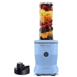 Koblenz MSKM-600 A Mix&Shake Personal Blender, Shakes | 600W Portable Blender for Smoothies and Shakes, Pulse, BPA-Free To-Go Cup, Sealable Lid, Metal Coupling, Blue, MSKM-600 A Koblenz MSKM-600 A Mix&Shake Personal Blender, Shakes | 600W Portable Blender for Smoothies and Shakes, Pulse, BPA-Free To-Go Cup, Sealable Lid, Metal Coupling, Blue, MSKM-600 A