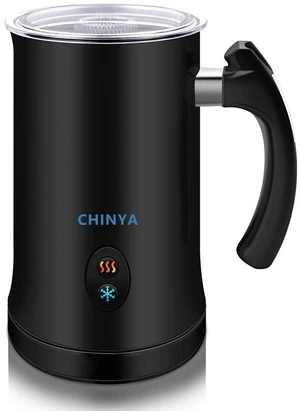 Milk Frother,CHINYA Electric Milk Frother Soft Foam Maker for Hot and Cold Milk Froth, Cappuccino, Coffee, Latte, Automatic Steamer,Stainless Steel Warmer, Double Wall, Non-Stick, Strix Milk Frother,CHINYA Electric Milk Frother Soft Foam Maker for Hot and Cold Milk Froth, Cappuccino, Coffee, Latte, Automatic Steamer,Stainless Steel Warmer, Double Wall, Non-Stick, Strix
