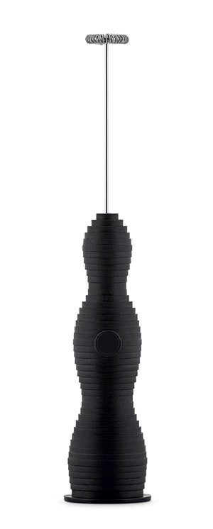 Alessi Pulcina MDL11 B - Design Milk Frother Beater, in Thermoplastic Resin, Steel Whisk and Rechargeable Battery, Black Alessi Pulcina MDL11 B - Design Milk Frother Beater, in Thermoplastic Resin, Steel Whisk and Rechargeable Battery, Black