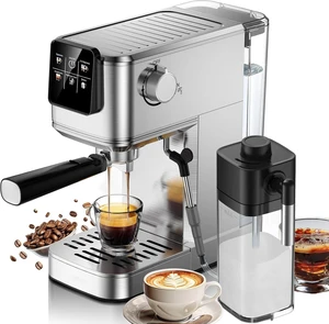 KEENSTAR 20 Bar Espresso Machine, Hot & Cold Brew Coffee Maker with Milk Frother, Touch Screen, Compact Water Tank, Expresso Coffee Machines for Lattes, Cappuccinos, Americano, Home & Office KEENSTAR 20 Bar Espresso Machine, Hot & Cold Brew Coffee Maker with Milk Frother, Touch Screen, Compact Water Tank, Expresso Coffee Machines for Lattes, Cappuccinos, Americano, Home & Office