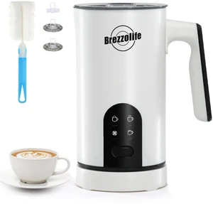 4-in-1 Electric Milk Frother Foam Maker for Latte, Cappuccino, Coffee Lover | 11.8oz Quiet One-Touch Operation Electric Milk Steamer 120s Fast Frothing for Hot/Cold Froth, Morning Coffee Routine 4-in-1 Electric Milk Frother Foam Maker for Latte, Cappuccino, Coffee Lover | 11.8oz Quiet One-Touch Operation Electric Milk Steamer 120s Fast Frothing for Hot/Cold Froth, Morning Coffee Routine
