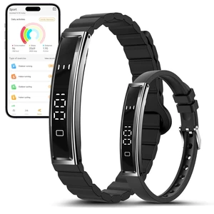 Smart Bracelet for Women & Men, Health Activity & Fitness Tracker | 24/7 Heart Rate & Stress, Sleep Tracking, Step Counter, Slim 16g Lightweight Bracelet + Free Strap, Free App, No Subscription Smart Bracelet for Women & Men, Health Activity & Fitness Tracker | 24/7 Heart Rate & Stress, Sleep Tracking, Step Counter, Slim 16g Lightweight Bracelet + Free Strap, Free App, No Subscription