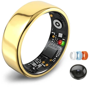 Osawalla Smart Ring For Women Men,Fitness Tracker,Health Ring,Sleep Tracker | No Subscription Fee,Heart Rate,Blood Oxygen,Step Tracker,Meditation Assistance,IP68 Waterproof,Gifts for WomenGold,10) Osawalla Smart Ring For Women Men,Fitness Tracker,Health Ring,Sleep Tracker | No Subscription Fee,Heart Rate,Blood Oxygen,Step Tracker,Meditation Assistance,IP68 Waterproof,Gifts for WomenGold,10)