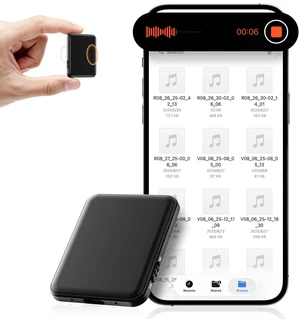 Hypamutek 128G Magnetic Voice Activated Recorder - (16800 Hours) AI Noise Reduction Digital Voice Recorder with Playback, 100H Continuous & Portable Audio Recorder for Meetings/Lectures/Interviews Hypamutek 128G Magnetic Voice Activated Recorder - (16800 Hours) AI Noise Reduction Digital Voice Recorder with Playback, 100H Continuous & Portable Audio Recorder for Meetings/Lectures/Interviews
