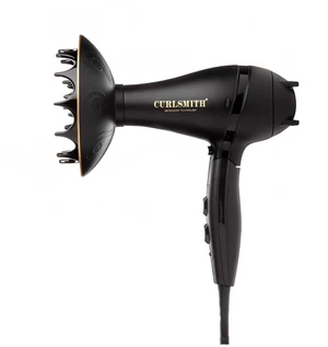 Curlsmith Defrizzion Travel Hair Dryer for Curly Hair | Foldable Compact Dryer, Large Diffuser, Reduces Frizz, 3 Heat & 2 Speed Settings, Infared, Ceramic Heat for Fast Drying Curlsmith Defrizzion Travel Hair Dryer for Curly Hair | Foldable Compact Dryer, Large Diffuser, Reduces Frizz, 3 Heat & 2 Speed Settings, Infared, Ceramic Heat for Fast Drying