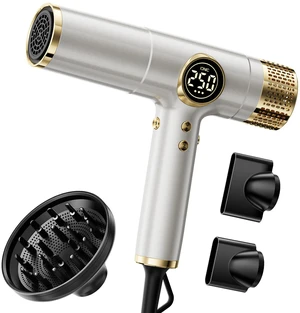 Ionic Hair Dryer with Diffuser, Dual Voltage Travel Blow Dryer 2000W, Fast Drying Lightweight Portable Compact Low Noise- Professional Hair Dryer for Europe Travel Curly Hair Women Ionic Hair Dryer with Diffuser, Dual Voltage Travel Blow Dryer 2000W, Fast Drying Lightweight Portable Compact Low Noise- Professional Hair Dryer for Europe Travel Curly Hair Women