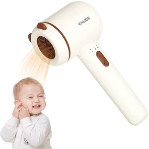 YALICE Cordless Hair Dryer for Baby and Kids, Portable Travel Blow Dryer with Gentle Airflow & Low Heat Ionic Care for Infant, 3 Speed Settings, Mini Rechargeable Hair Dryer with Charging Base, Khaki YALICE Cordless Hair Dryer for Baby and Kids, Portable Travel Blow Dryer with Gentle Airflow & Low Heat Ionic Care for Infant, 3 Speed Settings, Mini Rechargeable Hair Dryer with Charging Base, Khaki