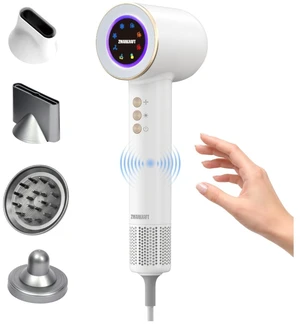 ZmarKraft® High-Speed Plasma & Ionic Hair Dryer Smart Temp Control | Dual-Ion Plasma Technology | Noise Reduction | Grip Activation | Fast Drying | Self-Cleaning | Include Diffuser, Concentrator ZmarKraft® High-Speed Plasma & Ionic Hair Dryer Smart Temp Control | Dual-Ion Plasma Technology | Noise Reduction | Grip Activation | Fast Drying | Self-Cleaning | Include Diffuser, Concentrator