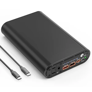ZEALOTT Portable Power Bank with 120W AC Outlet | 27000mAh 99.9Wh Portable Power Station, 65W USB-C PD, QC3.0 USB-A & LED Light for Travel, Camping & Emergency Backup ZEALOTT Portable Power Bank with 120W AC Outlet | 27000mAh 99.9Wh Portable Power Station, 65W USB-C PD, QC3.0 USB-A & LED Light for Travel, Camping & Emergency Backup