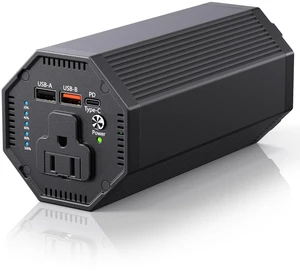 Portable Power Bank With AC Outlet, 27000mAh, 100W Portable Power Station | 65W USB-C Fast Charging, Backup Battery For Laptop, Phone, Camera And Emergency Use Portable Power Bank With AC Outlet, 27000mAh, 100W Portable Power Station | 65W USB-C Fast Charging, Backup Battery For Laptop, Phone, Camera And Emergency Use
