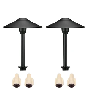 Lumina Lighting® 4W Landscape Lighting 12V Landscape Lights Low Voltage Landscape Path Lights Warm White Waterproof Outdoor Replaceable G4 LED Bulb for Garden Pathway Lawn Yard (Black) (2-Pack) Lumina Lighting® 4W Landscape Lighting 12V Landscape Lights Low Voltage Landscape Path Lights Warm White Waterproof Outdoor Replaceable G4 LED Bulb for Garden Pathway Lawn Yard (Black) (2-Pack)