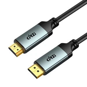Kirzi 4K DisplayPort to HDMI, 40ft Uni-Directional DP (Source) to HDMI (Display) 1.4 Cable, 4K@30Hz, 2K@60Hz, 1080P Full HD, for DellMonitor, Projector (40ft)