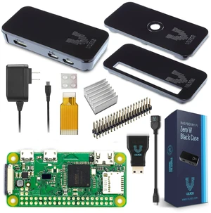 Raspberry Pi Zero W Basic Starter Kit (Black Plastic Case) Raspberry Pi Zero W Basic Starter Kit (Black Plastic Case)