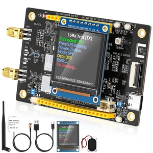 Meshnology LoRa ESP32-S3 Board - 915MHz W10 AIOT Dev Kit | GPS Blue tooth WiFi AI LoRaWAN Ar duino Compatible Perfect for Starter Maker Smart City Industrial Control Application Meshnology LoRa ESP32-S3 Board - 915MHz W10 AIOT Dev Kit | GPS Blue tooth WiFi AI LoRaWAN Ar duino Compatible Perfect for Starter Maker Smart City Industrial Control Application