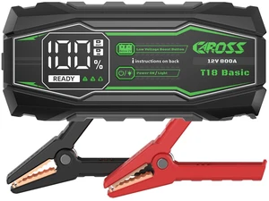 CAROSS Jump Starter - 12V Jump Box for 6.0L Gas and 3.0L Diesel | 800A jump starter2.3 LED screen10000mAh batteryportable Booster jump box
