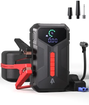 Andeman 4000A Jump Starter with 150PSI Air Compressor, Car Jump Box with Type-C Quick Charge, All in One 12V Lithium Battery Car Jumper for 8.5L Gas/7L Diesel Engine, Ep-177