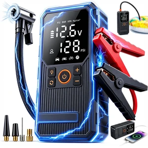 9000A Jump Starter with Air Compressor, Portable Tire Inflator, German-Tech Fast-Charging Power Bank Car Battery Booster for Car Owners Camping, Road Trips, Family Safety & Gift Giving 9000A Jump Starter with Air Compressor, Portable Tire Inflator, German-Tech Fast-Charging Power Bank Car Battery Booster for Car Owners Camping, Road Trips, Family Safety & Gift Giving