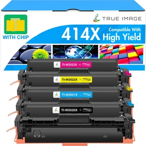 414X Toner Cartridges 4 Pack High Yield 414A for HP 414X 414 M479fdw M454dw | Compatible for HP Color LaserJet Pro MFP M479fdw M479fdn M479dw M454dw M454dn M455dn M479 M454 M480f Printer Ink W2020X 414X Toner Cartridges 4 Pack High Yield 414A for HP 414X 414 M479fdw M454dw | Compatible for HP Color LaserJet Pro MFP M479fdw M479fdn M479dw M454dw M454dn M455dn M479 M454 M480f Printer Ink W2020X