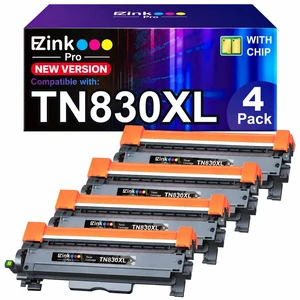 Ink Pro TN830XL Compatible Replacement for Brother HL-L2460DW L2640DW | TN830XL TN830 Toner Cartridge Compatible with Brother HL-L2460dw DCP-L2640DW HL-L2405W MFC-L2820DW HL-L2420DW Printer(4 Pack) Ink Pro TN830XL Compatible Replacement for Brother HL-L2460DW L2640DW | TN830XL TN830 Toner Cartridge Compatible with Brother HL-L2460dw DCP-L2640DW HL-L2405W MFC-L2820DW HL-L2420DW Printer(4 Pack)