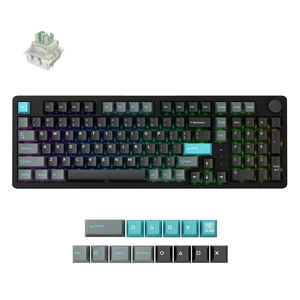 Keychron J3 HE Wireless Hall Effect Magnetic Switch Keyboard, 96% Layout with Numpad & Knob, Rapid Trigger, 1000Hz Polling Rate, Web-Customizable RGB for Mac, Windows & Linux